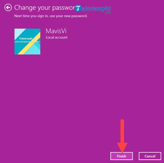 Cài mật khẩu máy tính, tạo Password cho máy tính, Laptop 5